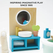 Le Toy Van Wooden Doll House Bathroom Furniture | HONEYPIEKIDS | Doll House Furniture
