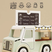 Le Toy Van Mobile Cafe Van Wooden Toy | HONEYPIEKIDS | Sustainable FSC®-certified wood toy