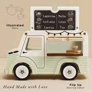 Le Toy Van Mobile Cafe Van Wooden Toy | HONEYPIEKIDS | Sustainable FSC®-certified wood toy