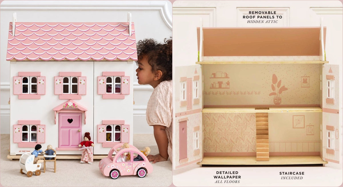 Le Toy Van Sophie's Wooden Dollhouse