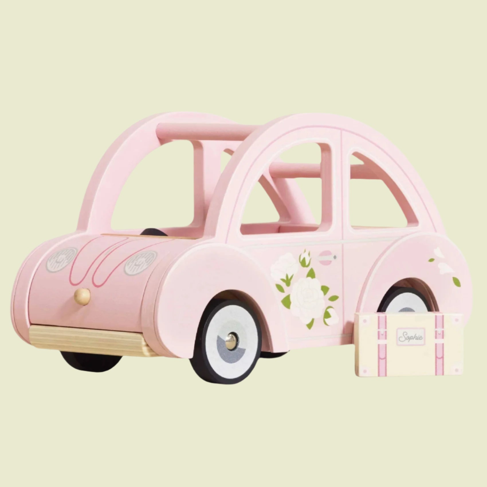 Le Toy Van Sophie's Wooden Toy Car - Dollhouse Car | HONEYPIEKIDS 