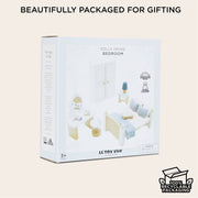 Le Toy Van Wooden Dollhouse Furniture Set - BEDROOM | HONEYPIEKIDS 