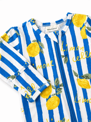 Lemon Classico Baby Boys 2-Way Zip Bamboo Footie Sleeper | HONEYPIEKIDS 