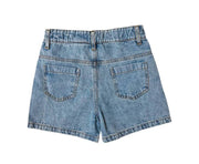 Lola and The Boys Cutie Charms Denim Shorts | HONEYPIEKIDS 