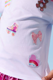 Lola and The Boys Cutie Patch T-shirt | HONEYPIEKIDS.COM