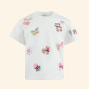 Lola and The Boys Cutie Patch T-shirt | HONEYPIEKIDS.COM
