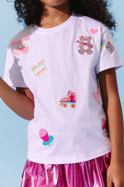 Lola and The Boys Cutie Patch T-shirt | HONEYPIEKIDS.COM