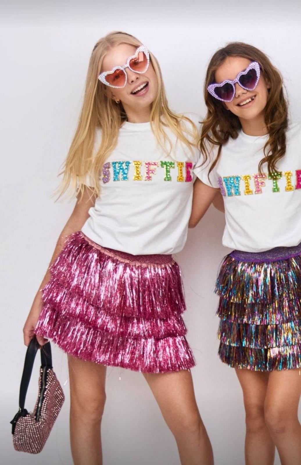 Lola and The Boys SWIFTIE Gem Girls Shirt | HONEYPIEKIDS 