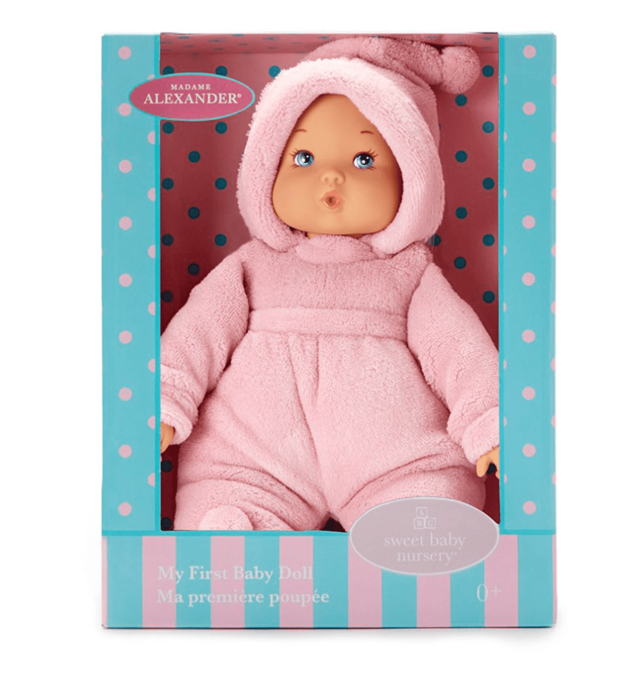 Madame Alexander My First Powder Pink Doll | HONEYPIEKIDS | Kids Collectible Baby Dolls