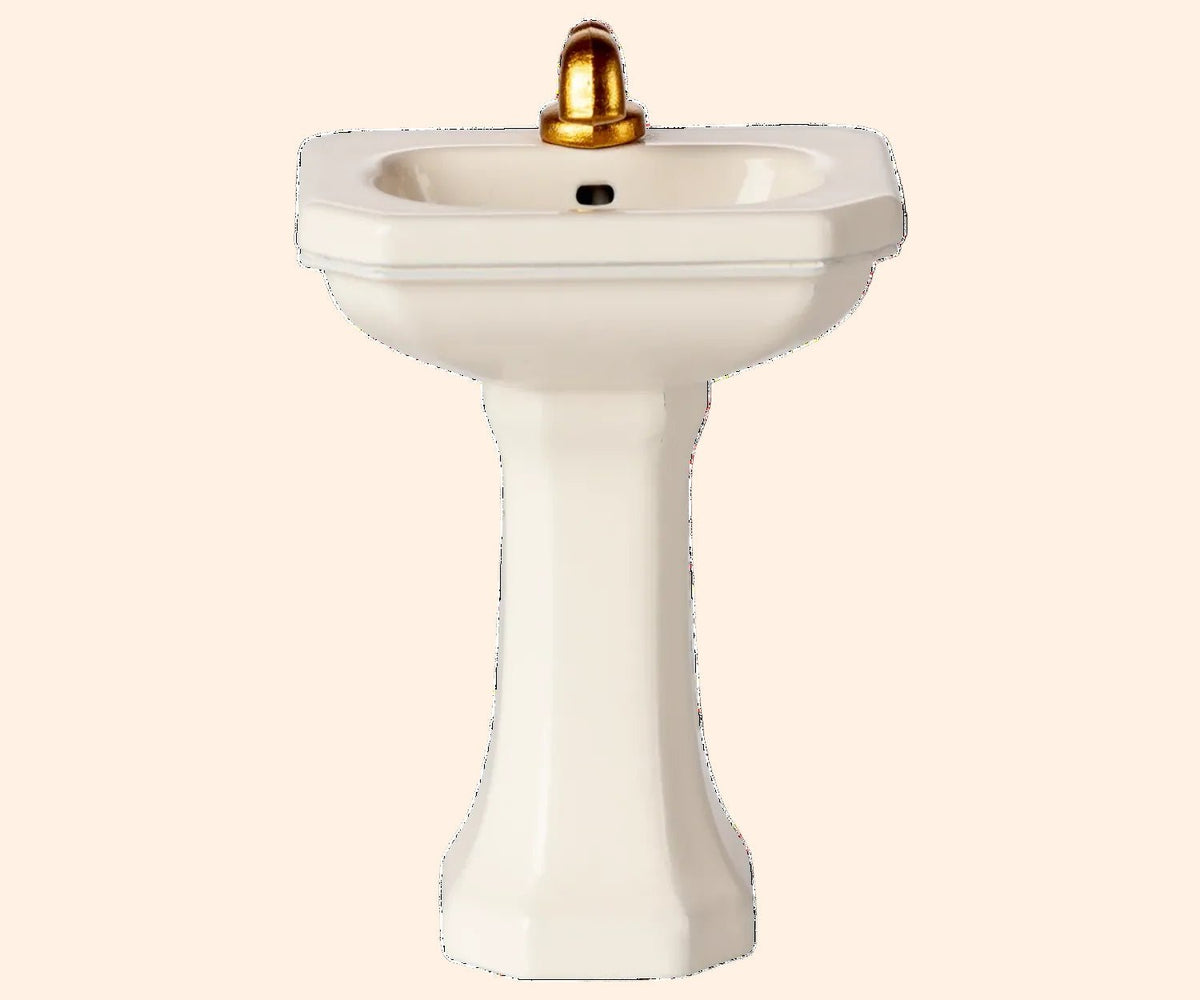 Maileg Mouse Bathroom Sink - Off White | HONEYPIEKIDS
