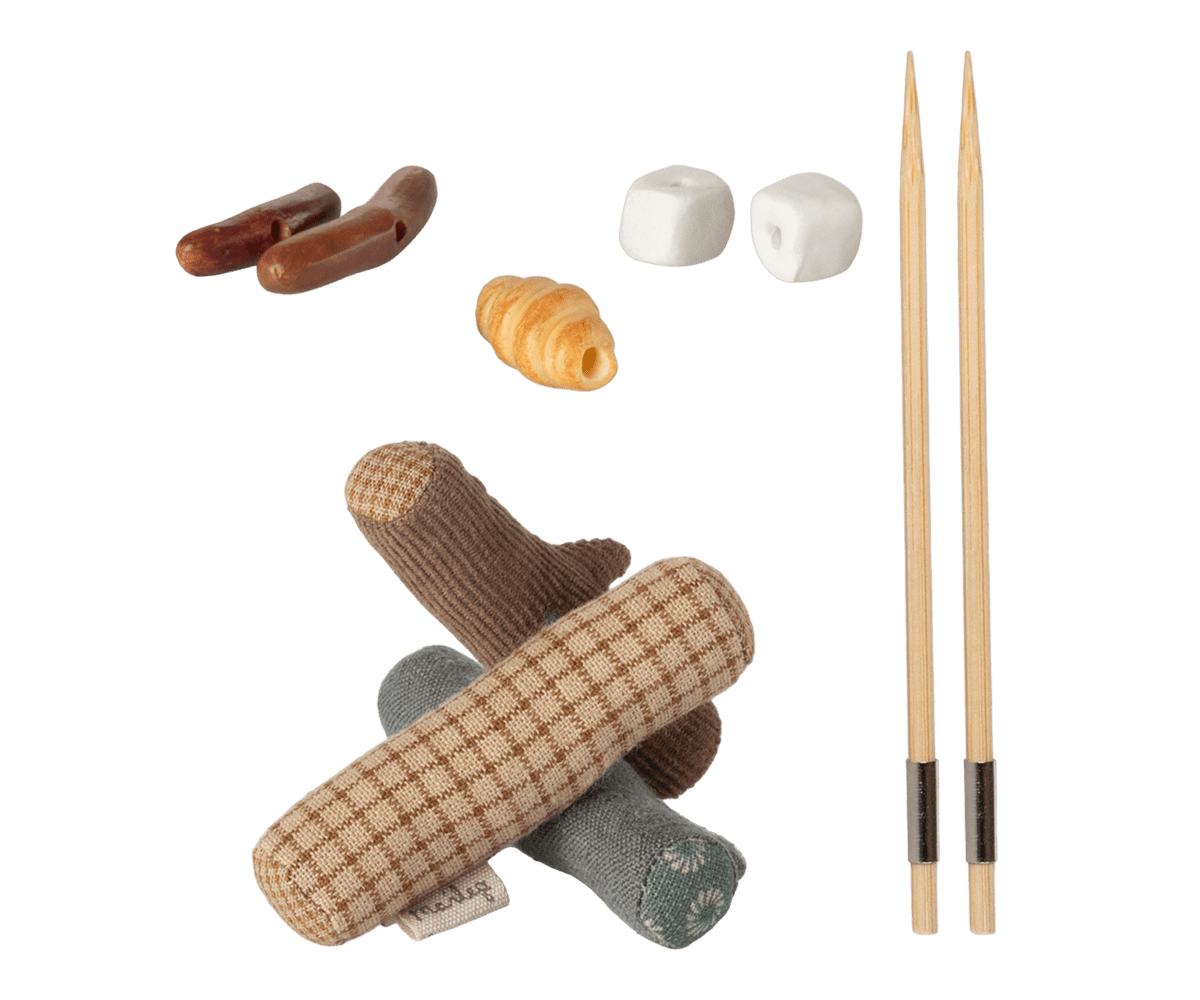Maileg Bonfire Set, Mouse | HONEYPIEKIDS 