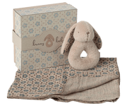 Maileg Bunny Rattle Set - Powder — main view