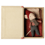 Maileg Christmas Mouse, Baby in Book | HONEYPIEKIDS