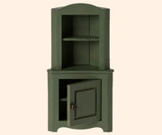 Maileg Corner Cabinet, Mouse - Dark Green | HONEYPIEKIDS