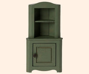Maileg Corner Cabinet, Mouse - Dark Green | HONEYPIEKIDS