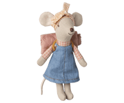 Maileg Hiker Mouse, Big Sister — main view