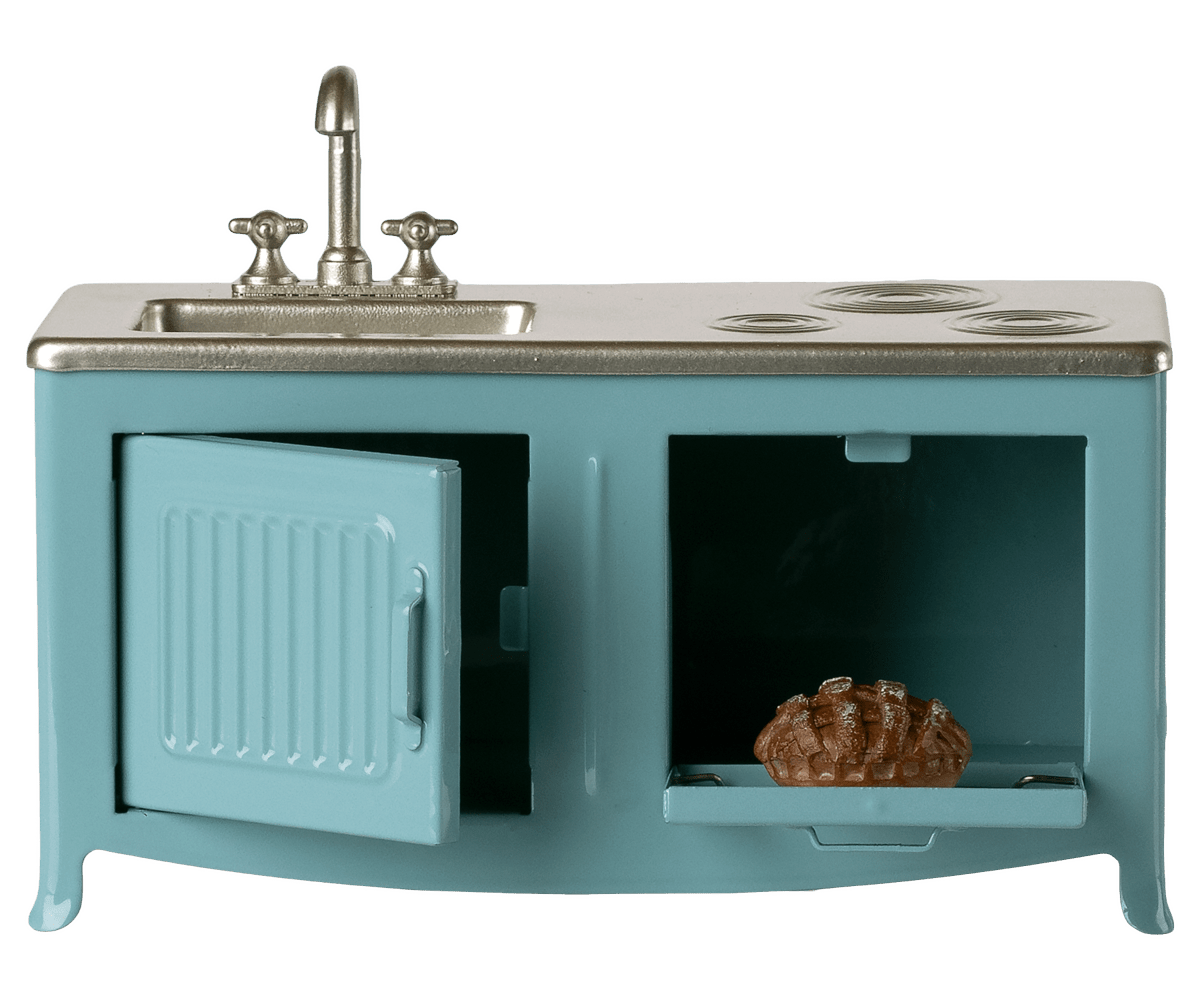 Maileg Kitchen, Mouse - Blue — alternate view