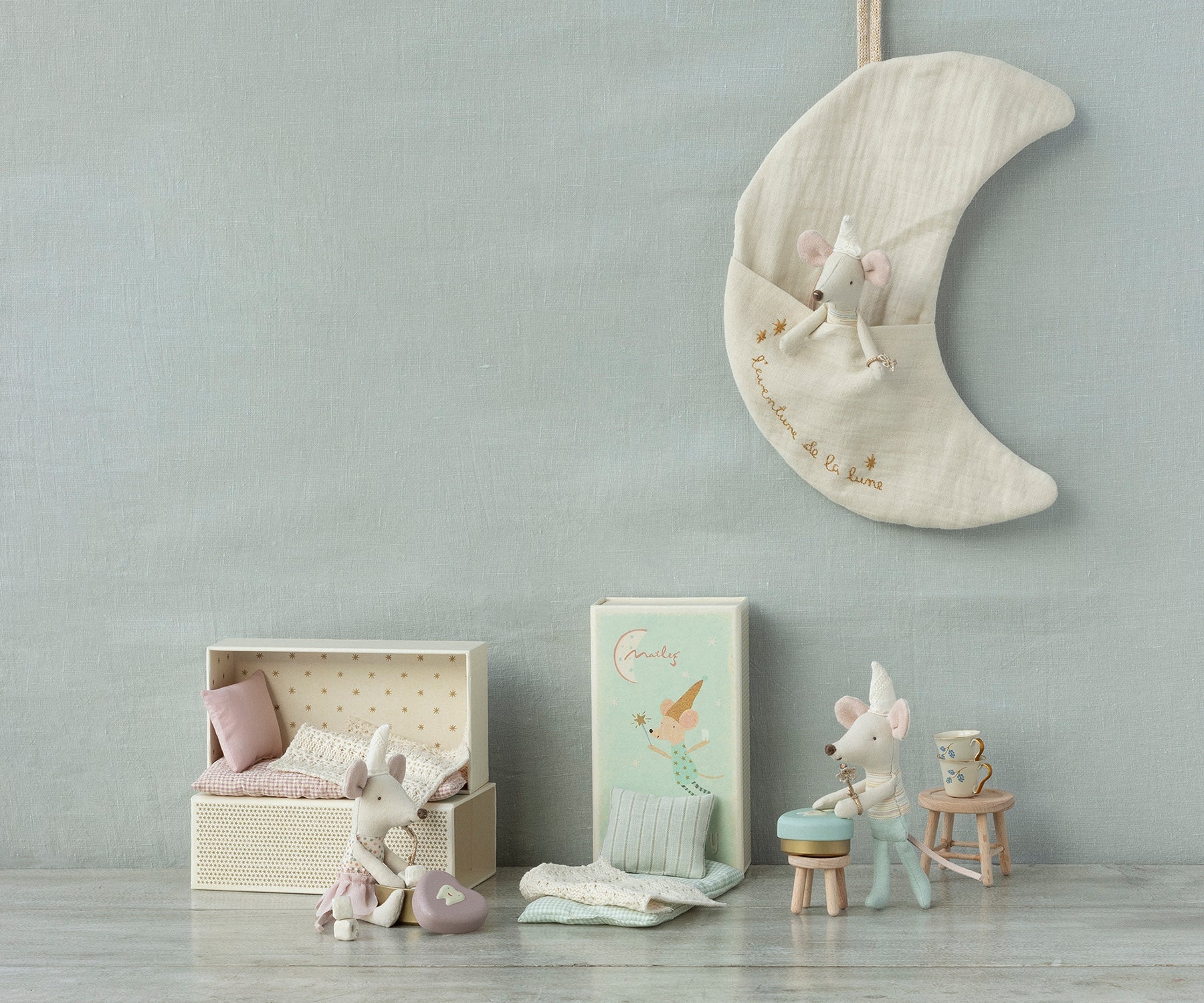 Maileg Moon, L'aventure de la Lune — HONEYPIEKIDS.COM