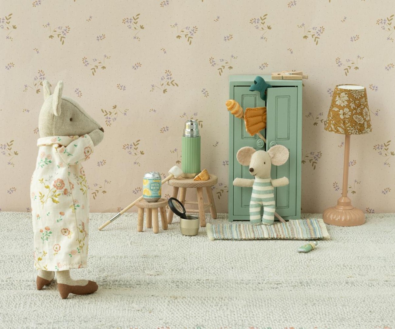 Maileg Mouse Closet - Blue | HONEYPIEKIDS 