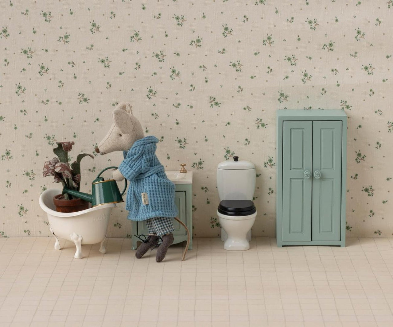 Maileg Mouse Closet - Blue | HONEYPIEKIDS 