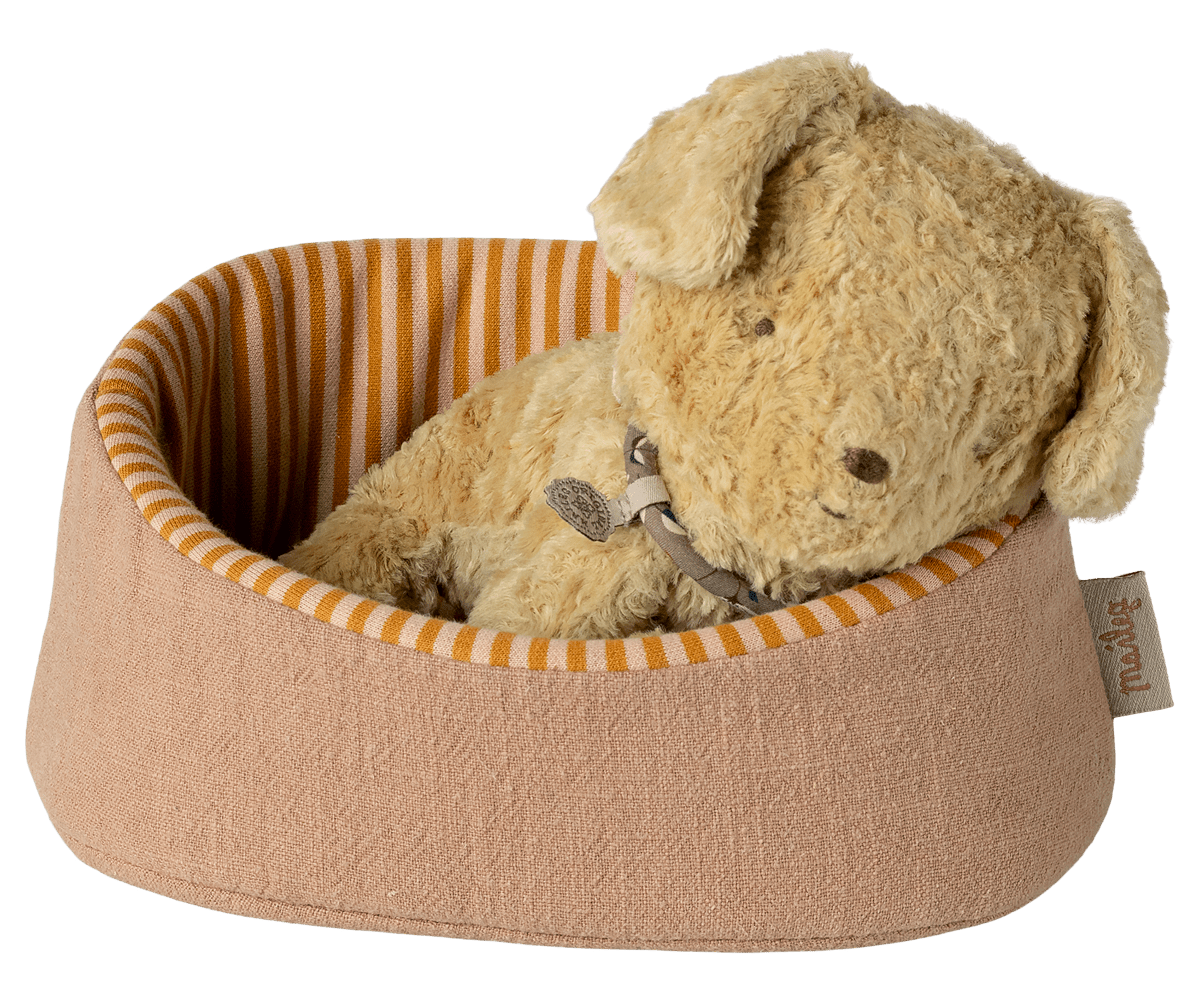 Maileg Pet Basket, Mouse - Powder — alternate view