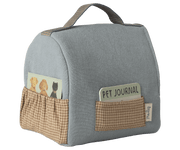 Maileg Pet Carrier, Mouse - Dusty Blue — view 5