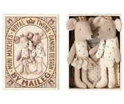 Maileg Royal Twin Mice in Matchbox — main view