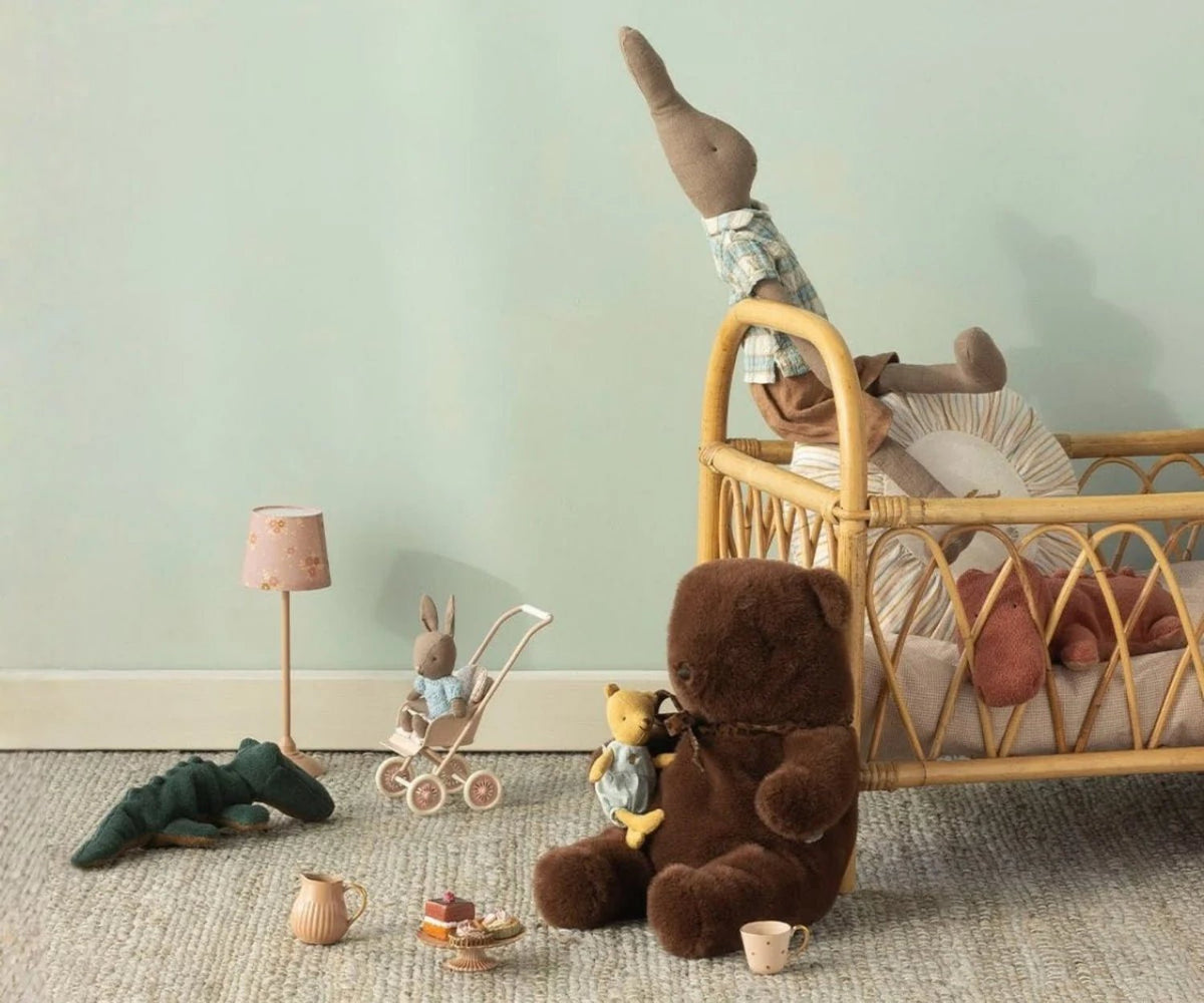 Maileg Teddy Bear Plush, Medium - Dark Chocolate | HONEYPIEKIDS 