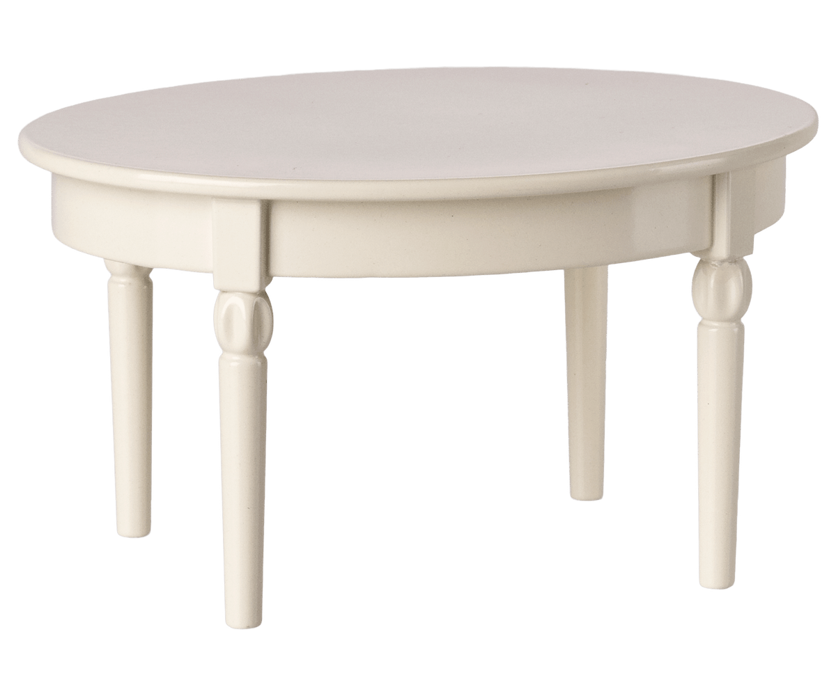 Maileg Vintage Dining Table, Mouse - Off White — main view