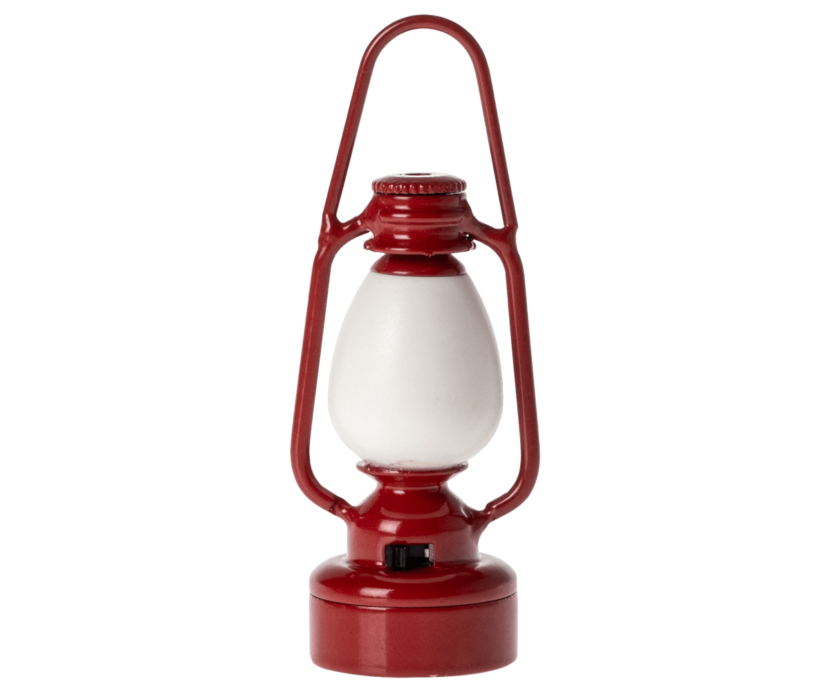 Maileg Vintage Lantern, Mouse - Red — main view