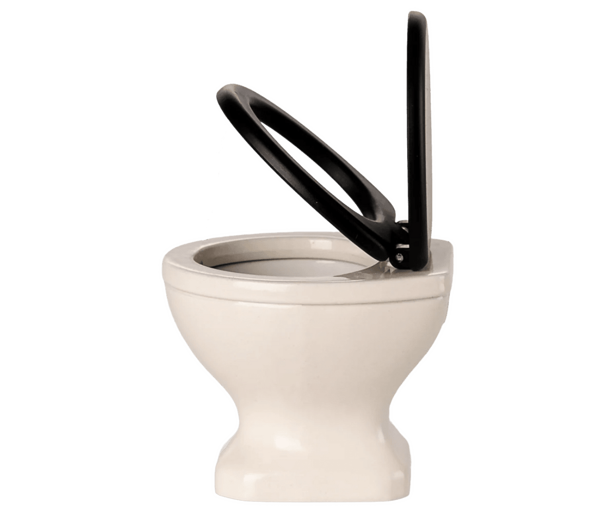 Maileg WC Toilet- Mouse - Off White - HONEYPIEKIDS | Maileg Mouse Toilet
