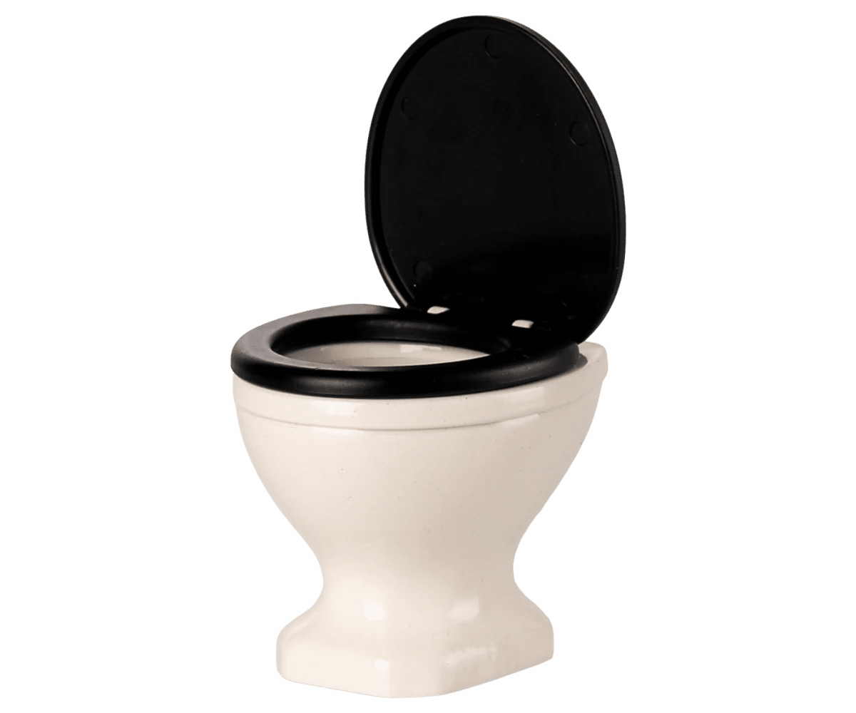 Maileg WC Toilet- Mouse - Off White - HONEYPIEKIDS | Maileg Mouse Toilet