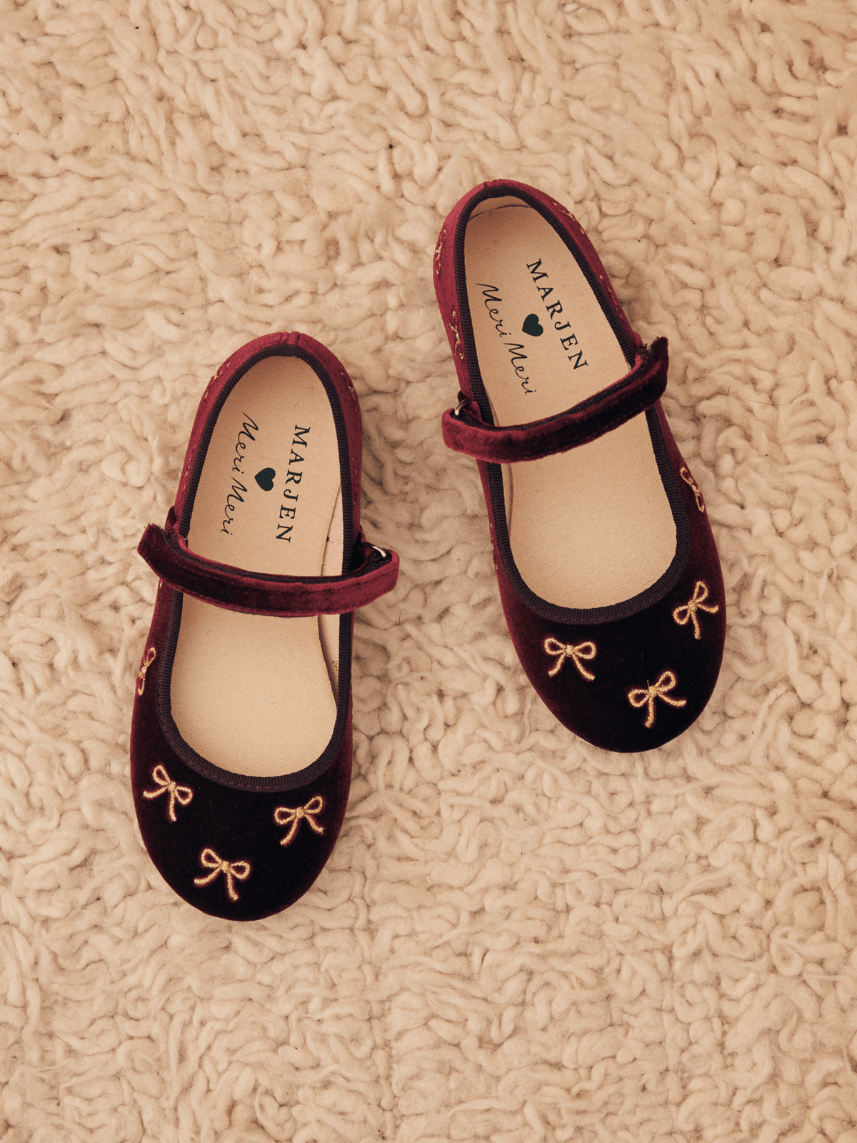 Marjen - Meri Meri x Marjen - Bowie Burgundy | HONEYPIEKIDS 