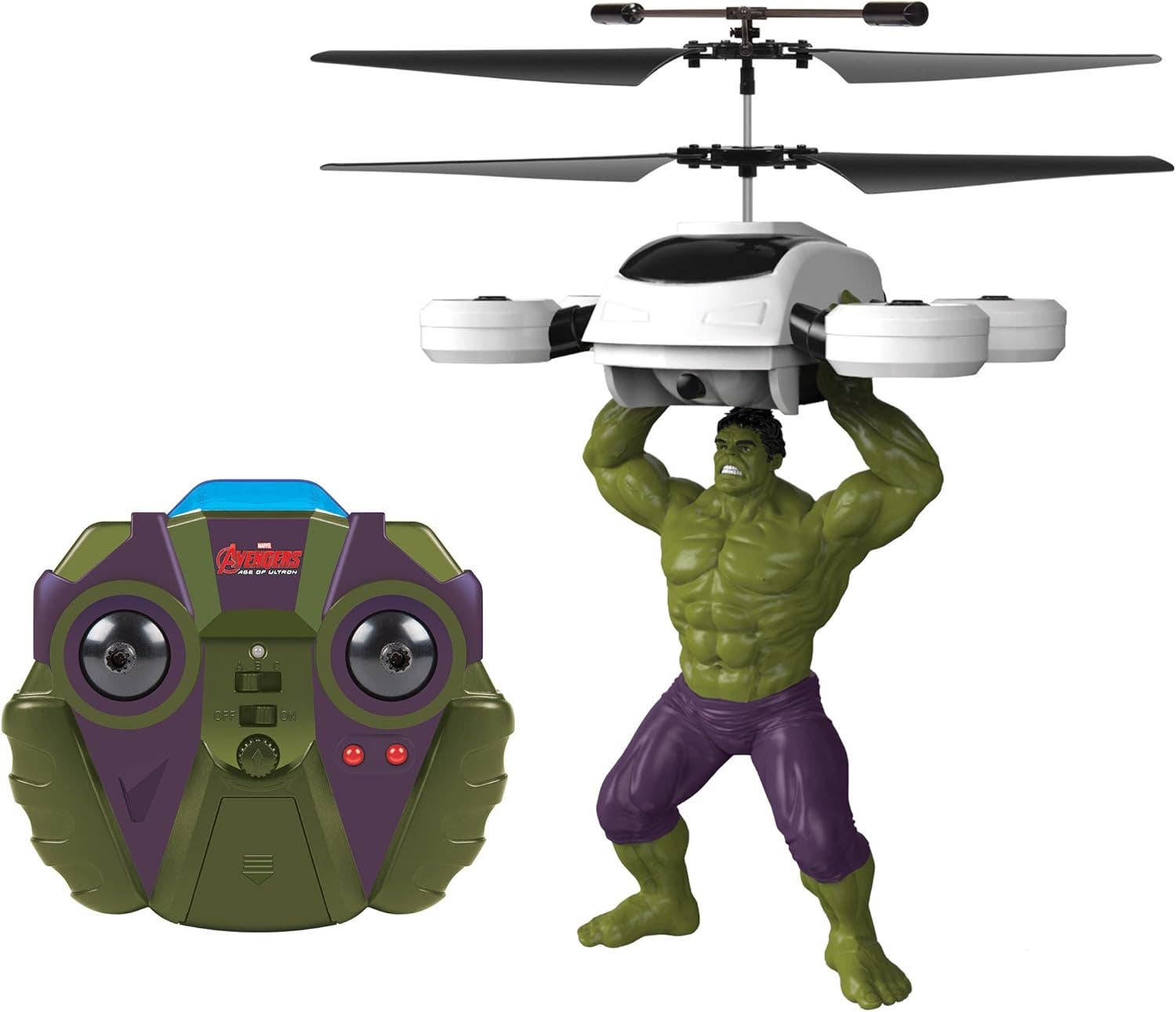 Marvel Avengers Hulk Flying Figure Helicopter by World Tech Toys | HONEYPIEKIDS