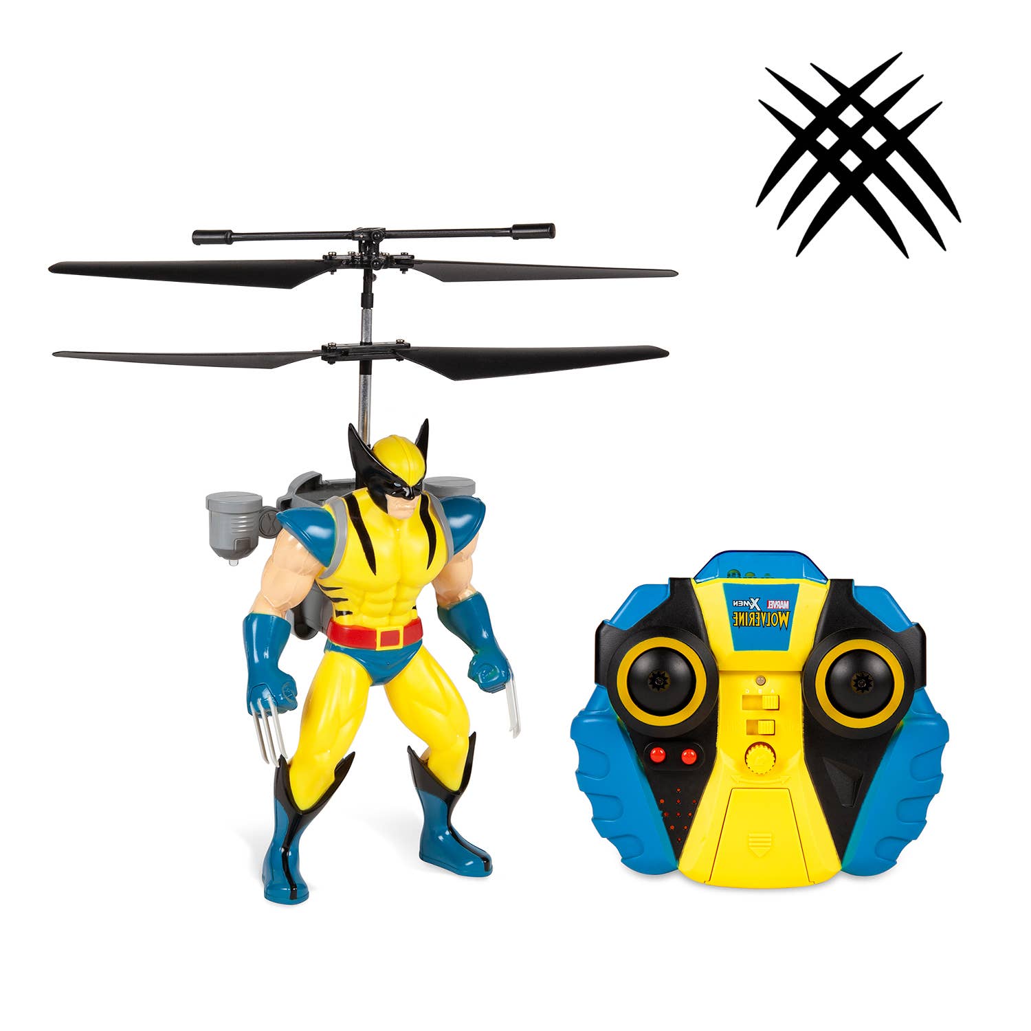 Marvel X-Men Wolverine Flying Remote Helicopter | HONEYPIEKIDS