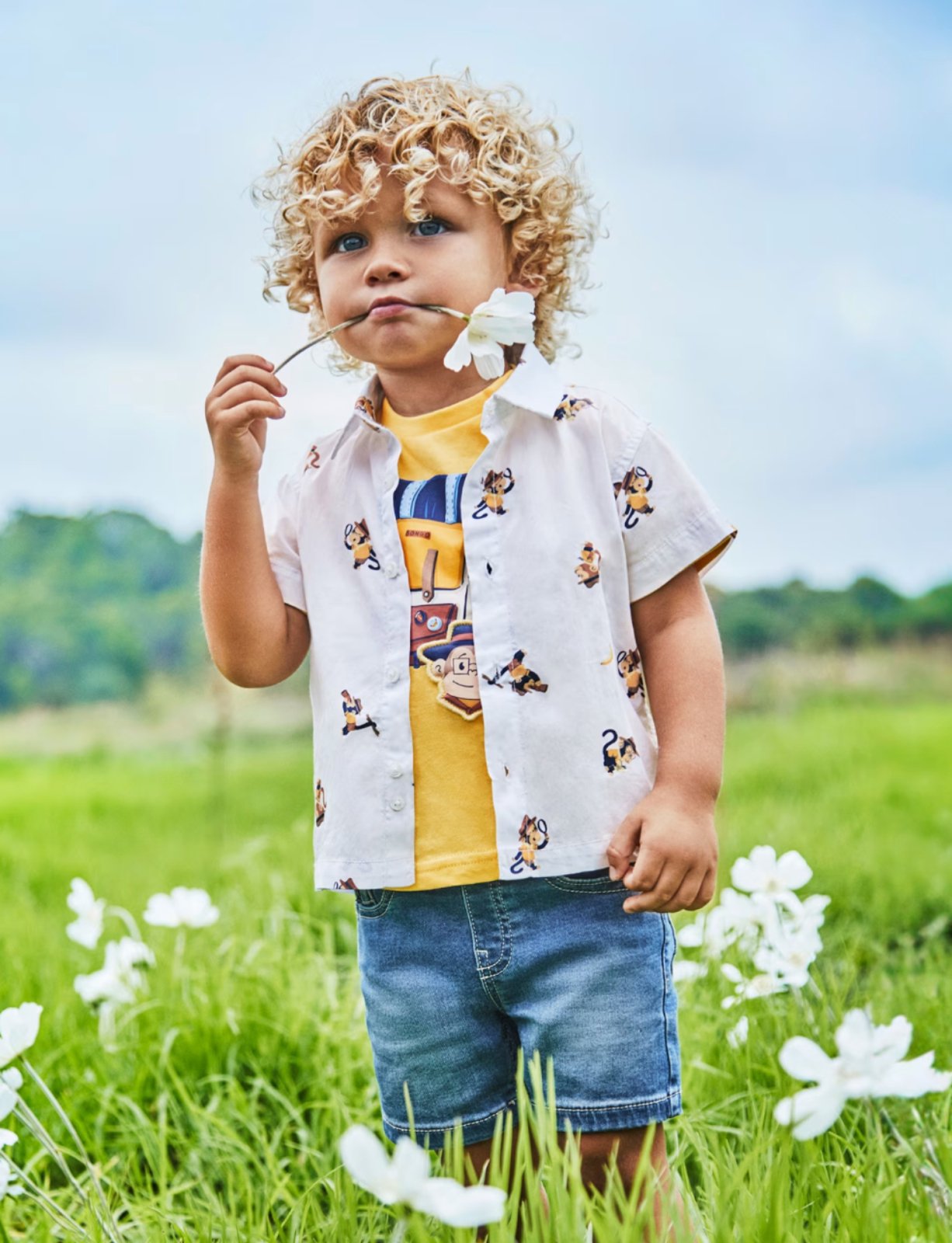 Mayoral Baby & Toddler Boys Dark Blue Denim Shorts | HONEYPIEKIDS 