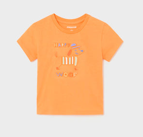 Mayoral Toddler Boy Orange Aloha Tee main image 1
