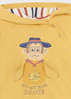 Mayoral Baby & Toddler Boys Yellow Hooded Monkey Sweatshirt | HONEYPIEKIDS