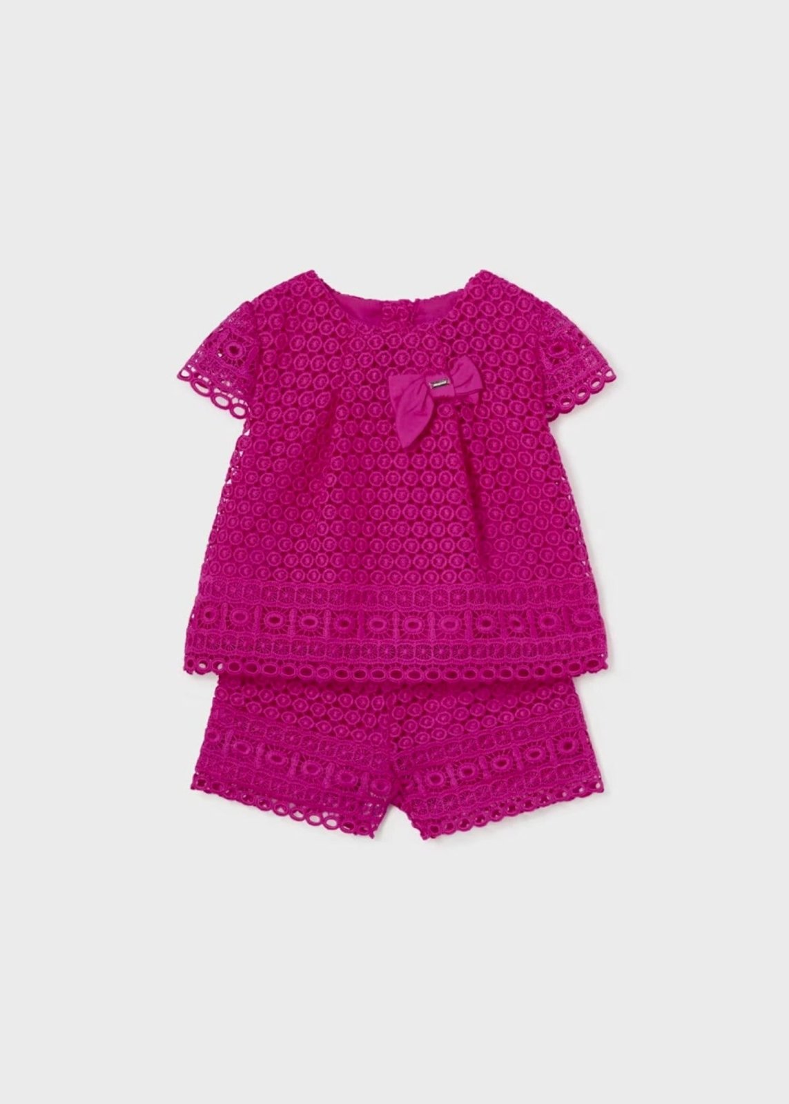 Lichtroze MAYORAL Mini jurk KNITTED DRESS Lichtroze MAYORAL Mini jurk KNITTED DRESS