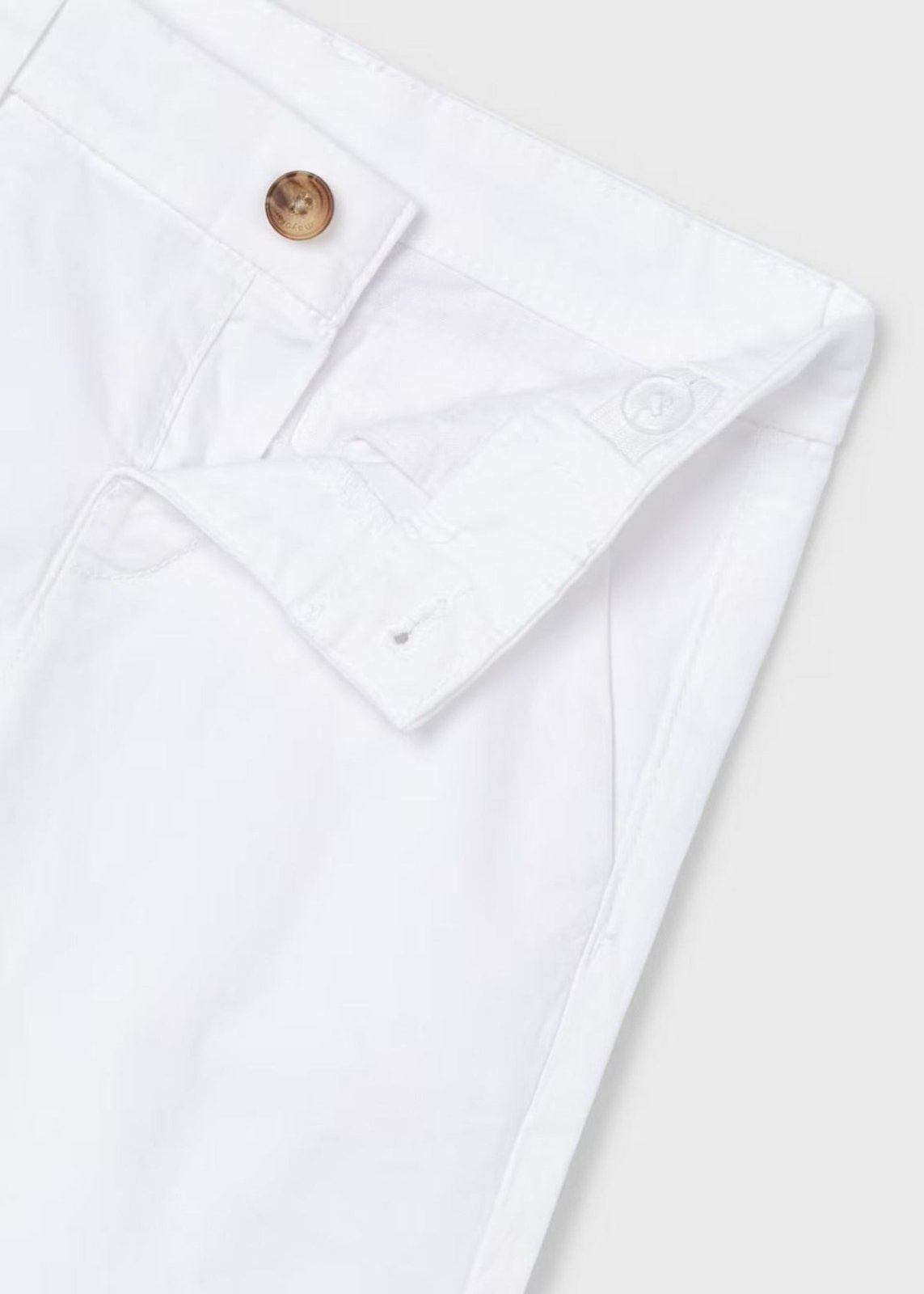 Mayoral Boys White Chino Shorts | HONEYPIEKIDS 