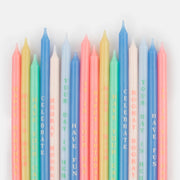 Meri Meri Birthday Phrases Candles | Birthday candles | HONEYPIEKIDS 