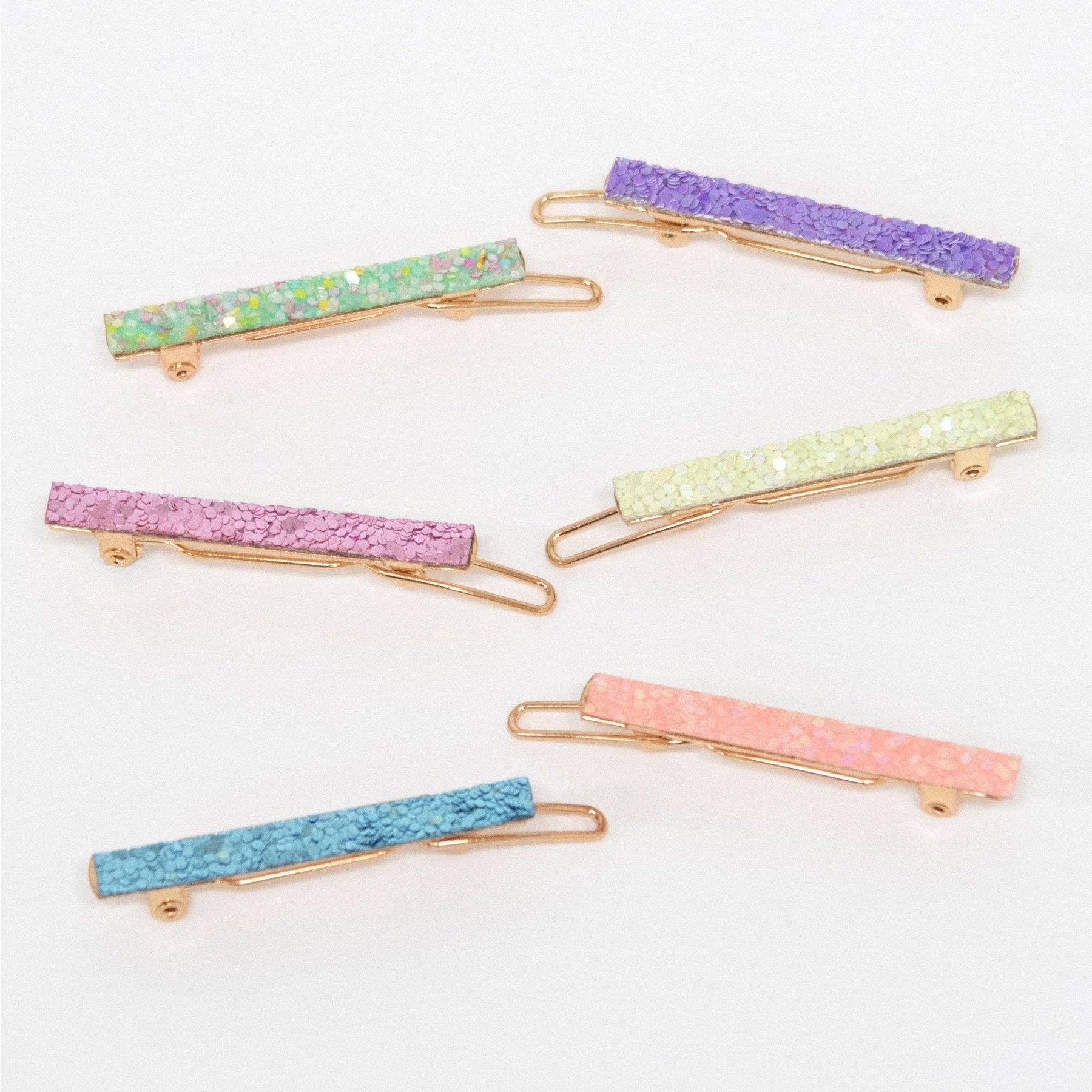 Meri Meri Glitter Rainbow Hair Clips | HONEYPIEKIDS 