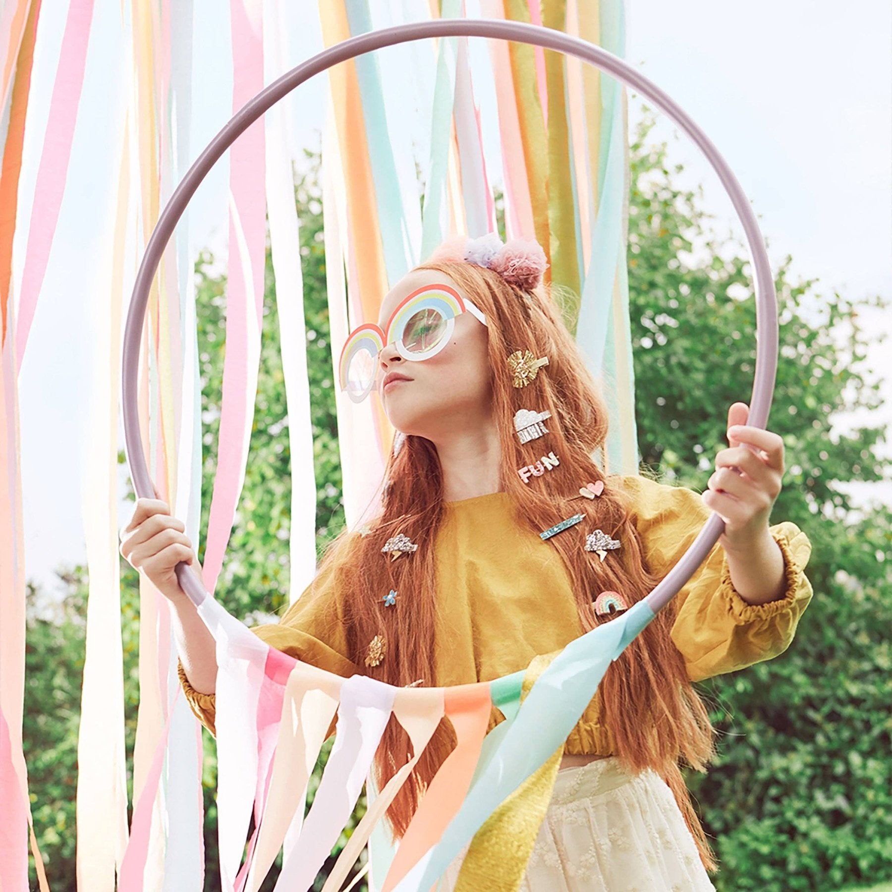 Meri Meri - Sparkly Weather Hair Clips | HONEYPIEKIDS 