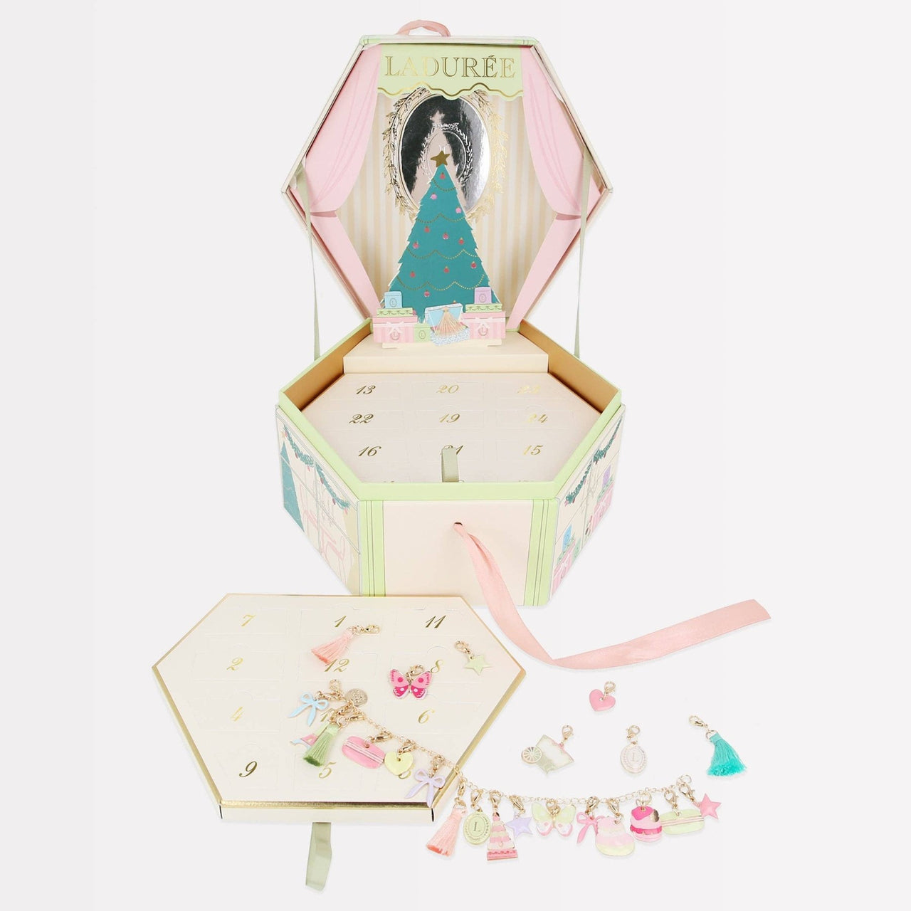 Meri Meri x Ladurée Charm Bracelet Advent Calendar | HONEYPIEKIDS.COM