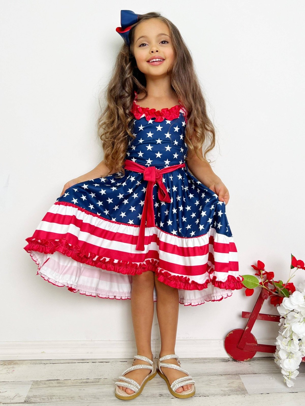 white christmas dresses Girls Birthday Dress Fiona Flower Girl Dress main image 0