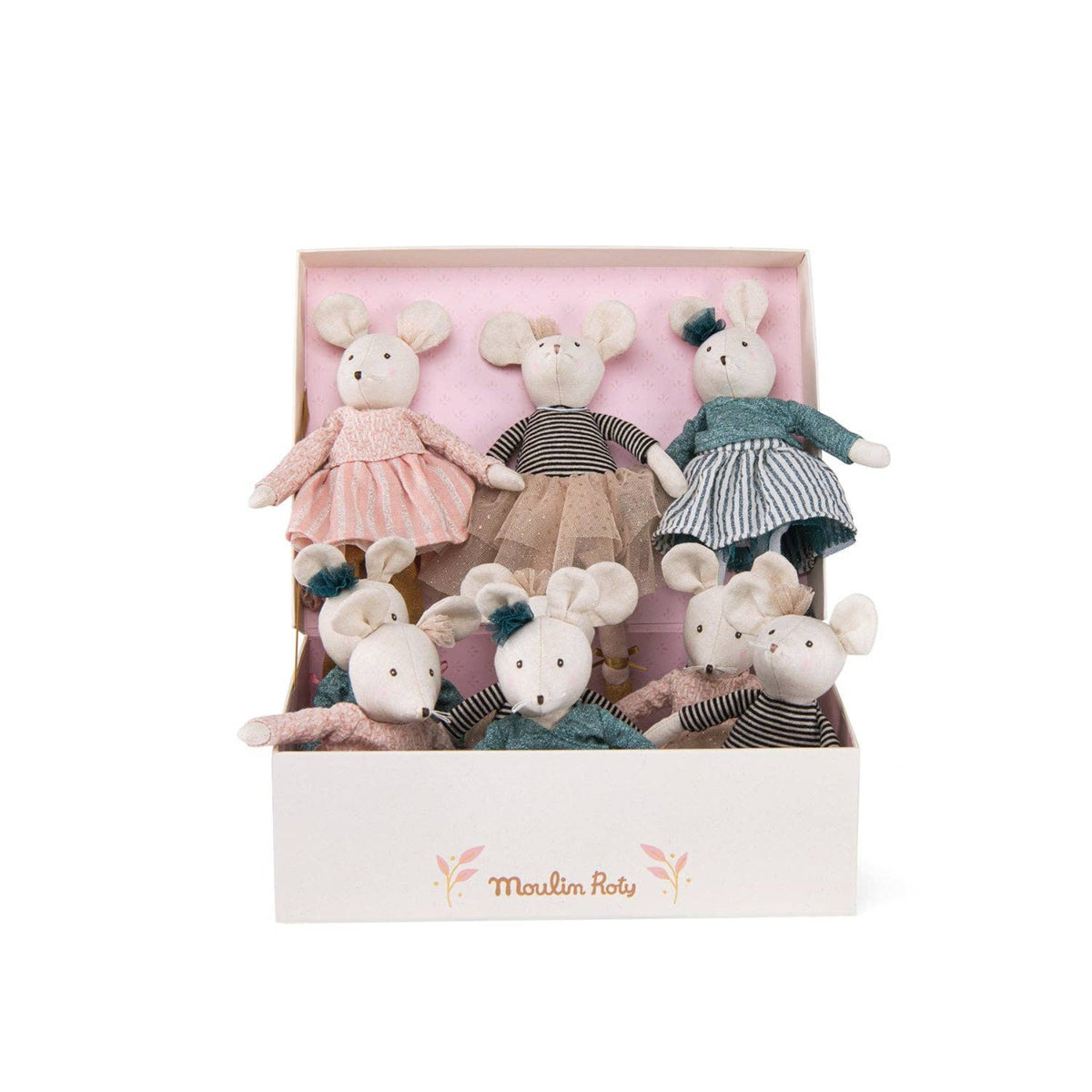 Moulin Roty - Little School of Dance Box of 9 Mice | HONEYPIEKIDS 