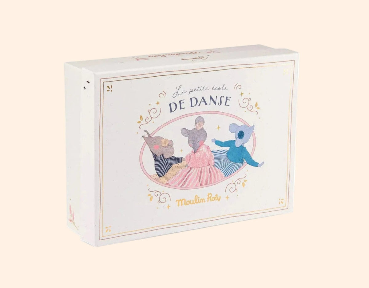Moulin Roty - Little School of Dance Box of 9 Mice | HONEYPIEKIDS 