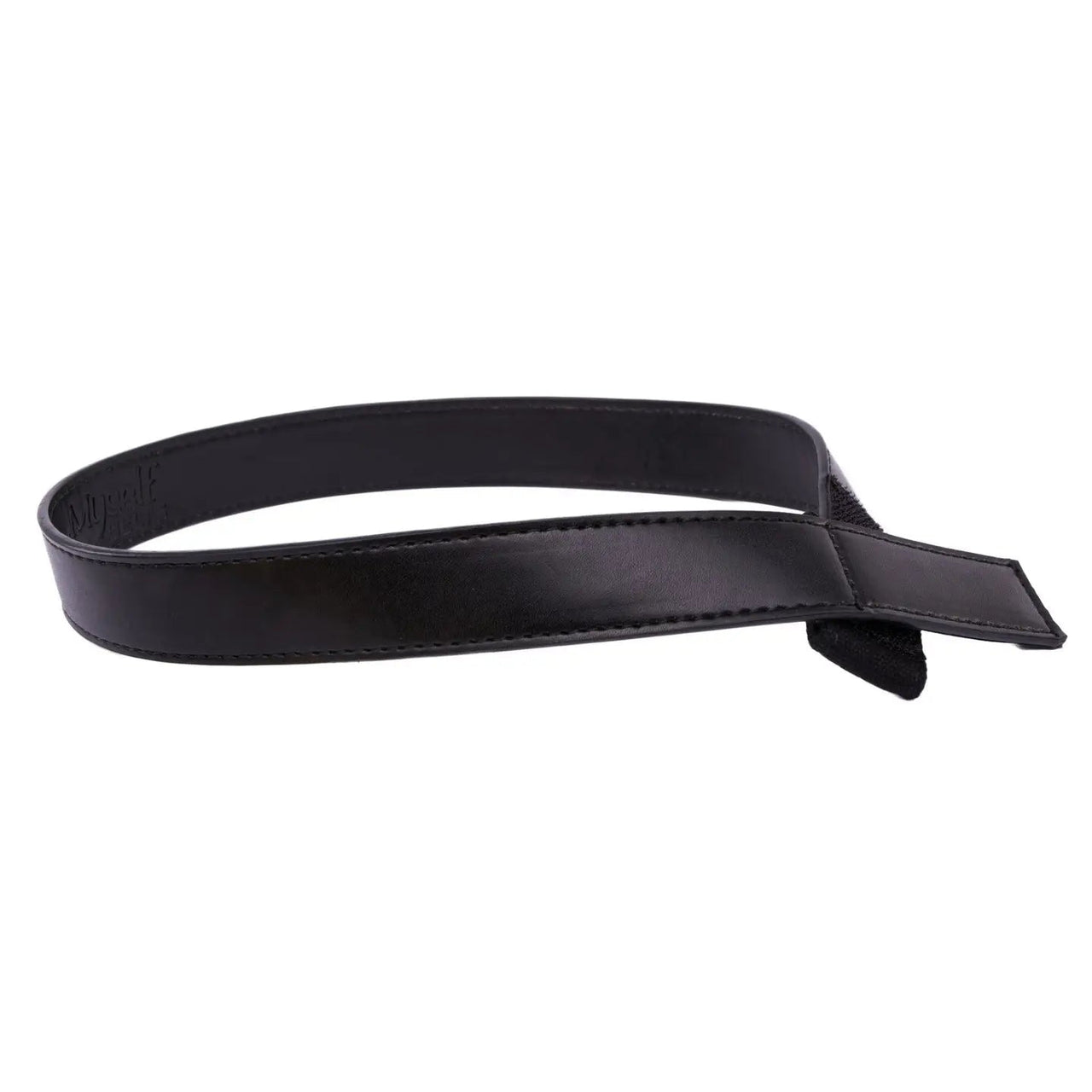 Black Faux Leather Velcro Closure Myself Belt For Kids | HONEYPIEKIDS 