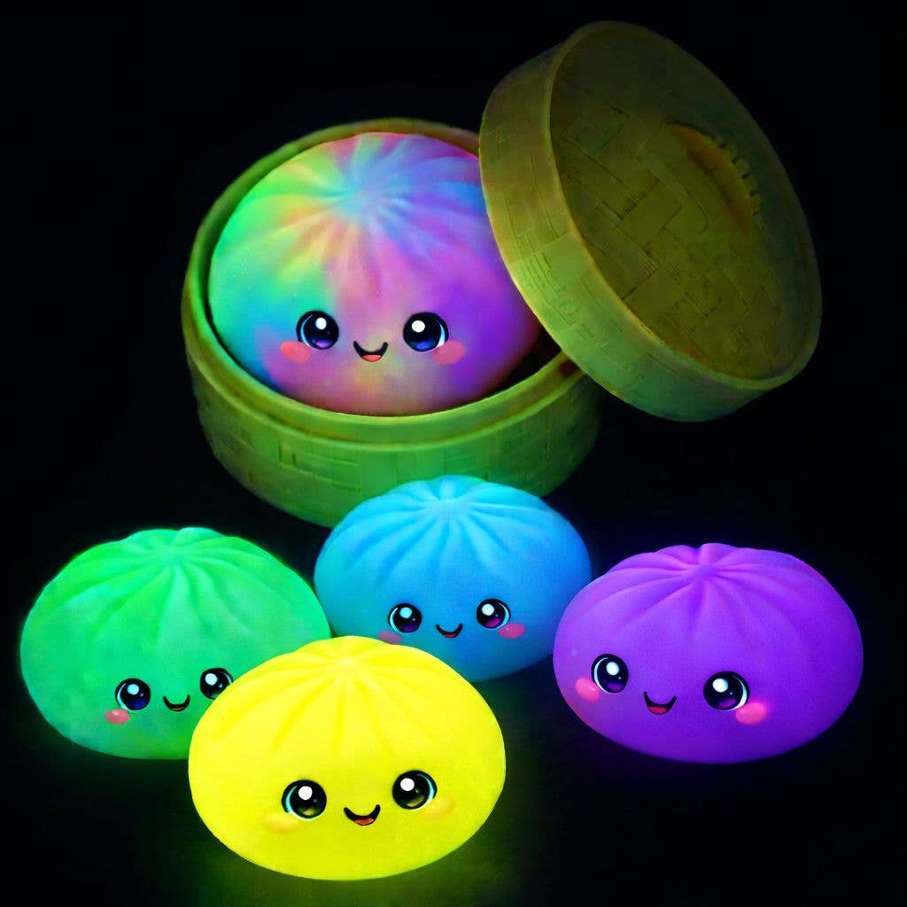 Mystery Glow Squishy Dumpling - Glow in the Dark | HONEYPIEKIDS 