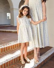 Noralee Alice Dress- French Floral Stripe | HONEYPIEKIDS 